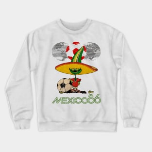Mexico 86 World Cup Vintage Crewneck Sweatshirt